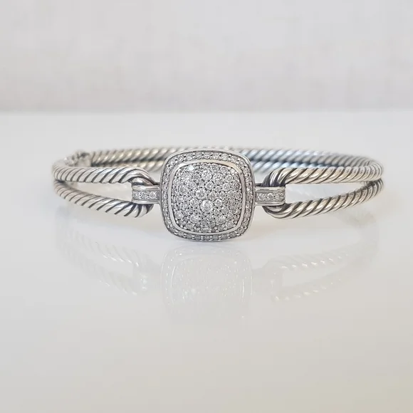 David Yurman Albion Bracelet With Diamonds  - Picture 6 of 15